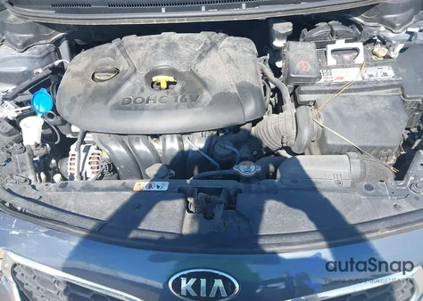 2014 Kia Forte Lx из США, поврежденный, VIN KNAFX4A63E5195860